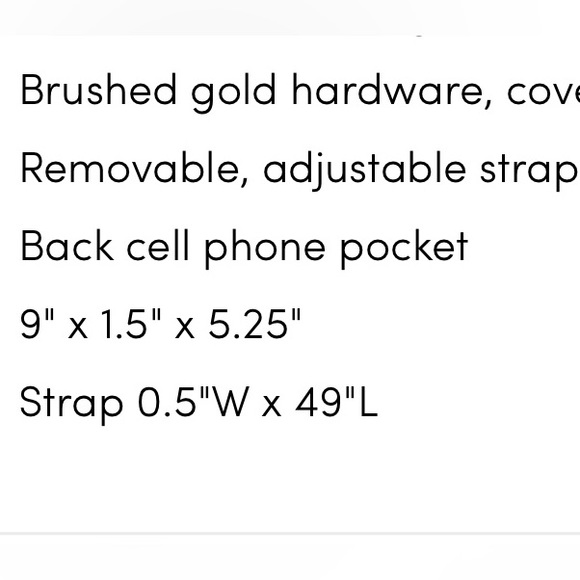 LIKE NEW HAMMITT AJ CROSSBODY BAG - Picture 9 of 12